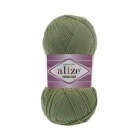 Alize Yeşil 485 Cotton Gold El Örgü İpi