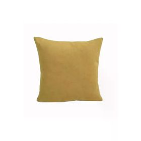 Alkan Homes Çift Taraflı 43X43 cm Vizon Rengi Kadife Dokulu Yastık Kırlent Kılıfı