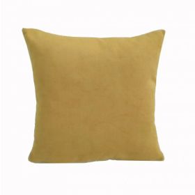 Alkan Homes Çift Taraflı 43X43 cm Vizon Rengi Kadife Dokulu Yastık Kırlent Kılıfı