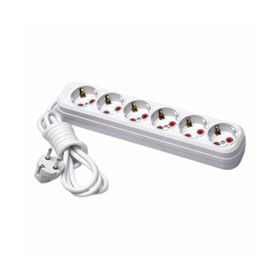 Alkan Smartsocket 6'lı Topraklı Akım Korumalı 3 m Grup Priz