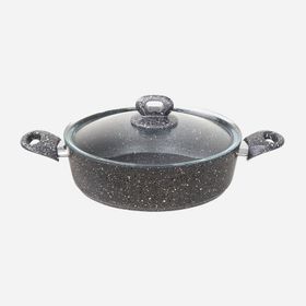 Alkar EZK 422 Ezme Granit 22 cm 4 ml Basık Tencere