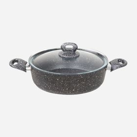 Alkar EZK 422 Ezme Granit 22 cm 4 ml Basık Tencere