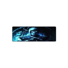 Alkese Subzero Desenli Dikişli Kaydırmaz Tabanlı 70x30 cm Renkli Oyuncu Mouse Pad