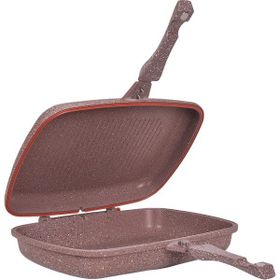 Alkoy Granit Kahverengi 36 cm Ikiz Tava