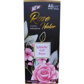 All Life 350 ml Doğal İçilebilir Gül Suyu