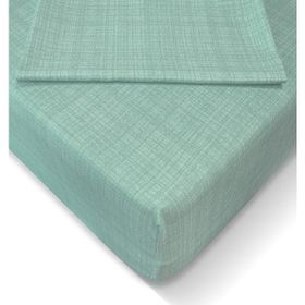 Alla Turca 100x200 cm Mint Ranforce Lastikli Çarşaf Seti