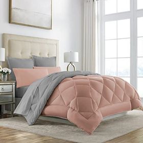Alla Turca Lux Lastikli Çarşaflı 4 Yastık Kılıflı 6 Parça Çift Kişilik 195x215 cm Pudra Gri Uyku Seti