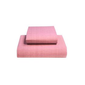 Alla Turca Pembe Ranforce Çift Kişilik Çarşaf Seti