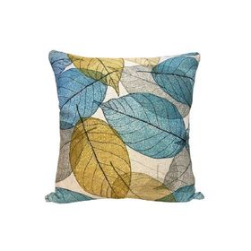 Alla Turca Sonbahar Yaprakları 43x43 cm Dekoratif Kırlent Kılıfı
