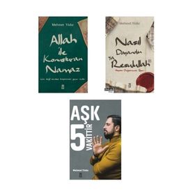 Allah ile Konuşturan Namaz - Nasıl Dayandın Ya Rasullullah - Aşk 5 Vakittir - 3'lü Set - Timaş Yayınları