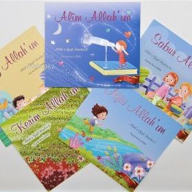 Allahın Güzel İsimleri 2 Seri 5 Kitap Takım-Türkiye Diyanet Vakfı Yayınları