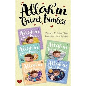 Allah'ın Güzel İsimleri 2.Set - 5 Kitap Takım - Kolektif