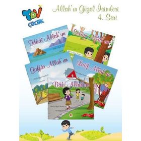 Allahın Güzel İsimleri 4.seri 5 Kitap Takım-Türkiye Diyanet Vakfı Yayınları