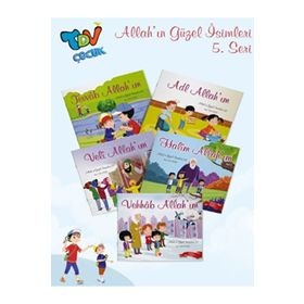 Allahın Güzel İsimleri 5. Seri 5 Kitap Takım - Türkiye Diyanet Vakfı Yayınları