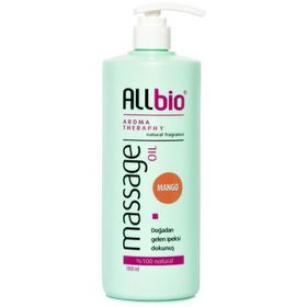 Allbio 1000 ml Aromaterapi Masaj Yağı Mango