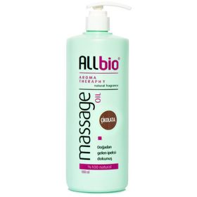 Allbio 1000 ml Çikolata Aromaterapi Masaj Yağı