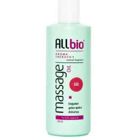 Allbio 1000 ml Gül Aromaterapi Masaj Yağı