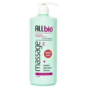 Allbio 1000 ml Sandal Ağacı Aromaterapi Masaj Yağı