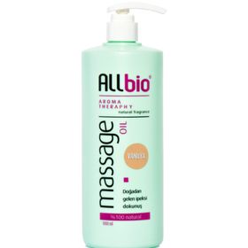 Allbio 1000 ml Vanilya Aromaterapi Masaj Yağı