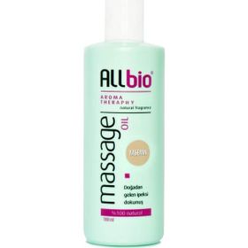 Allbio 1000 ml Yasemin Aromaterapi Masaj Yağı