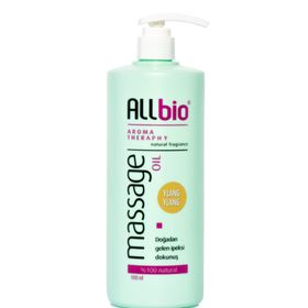 Allbio 1000 ml Ylang Ylang Aromaterapi Masaj Yağı