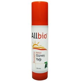 Allbio 150 ml Bronzlaştırıcı Güneş Yağı