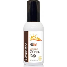 Allbio 150 ml Bronzlaştırıcı Güneş Yağı