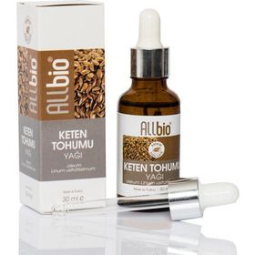 Allbio 30 ml Keten Tohumu Yağı