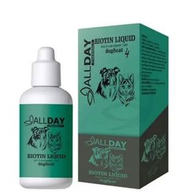 Allday 4 Biotin Liquid Kedi Ve Köpek Şurup 100 ml Takviye Edici Gıda