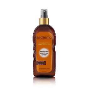 Alldermo 15 Faktör Suya Dayanıklı Bronzlaştırıcı Yağ 200 ml