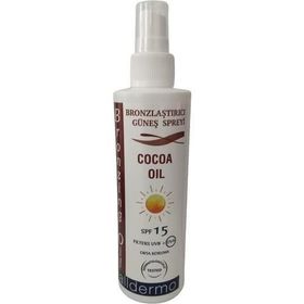 Alldermo 200 ml Güneş Yağı SPF 15 Sprey