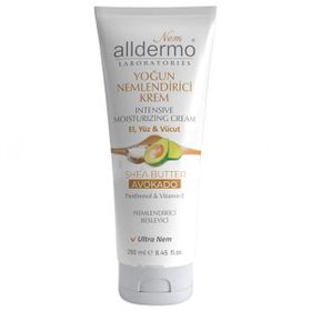 Alldermo 250 ml Avokado Tüp Nemlendirici El Kremi