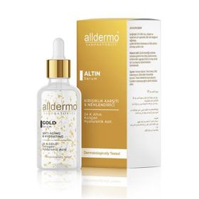 Alldermo 30 ml Kırışıklık Karşıtı Altın Serum