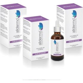 Alldermo 3x55 ml Yaşlanma Karşıtı Bakım Serumu