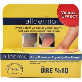 Alldermo 60 gr Ayak Bakım Topuk Çatlak Kremi