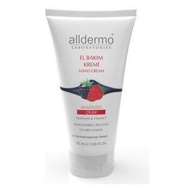 Alldermo 75 ml Ahududu Çilek El Bakım Kremi