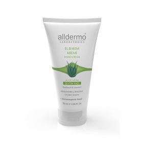 Alldermo 75 ml Aloevera Zeytin Yağlı El Bakım Kremi