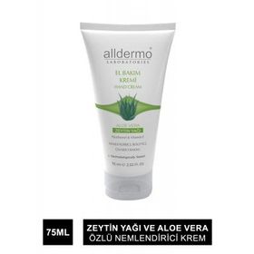 Alldermo 75 ml Aloevera Zeytin Yağlı El Bakım Kremi