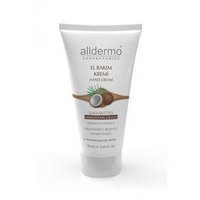 Alldermo 75 ml Shea Butter Hindistan Cevizi El Bakım Kremi