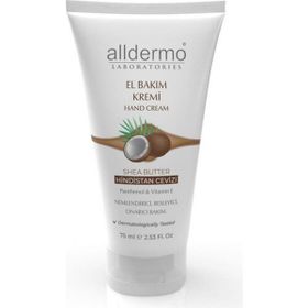 Alldermo 75 ml Shea Butter Hindistan Cevizi El Bakım Kremi