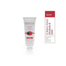 Alldermo Ahududu Çilek 30 ml El Bakım Kremi