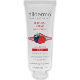 Alldermo Ahududu Çilek 30 ml El Bakım Kremi