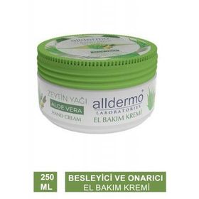 Alldermo Aloe Vera Zeytinyağı 250 ml El Bakım Kremi