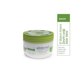 Alldermo Aloe Vera Zeytinyağı 250 ml El Bakım Kremi