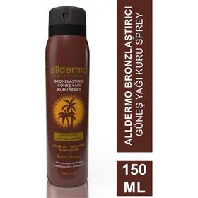 Alldermo Bronzing Dry Oil 150 ml Aerosol Sprey