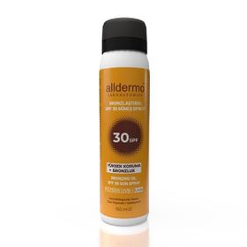 Alldermo Bronzlaştırıcı SPF30 150 ml Güneş Spreyi