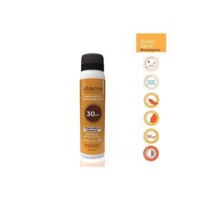 Alldermo Bronzlaştırıcı SPF30 150 ml Güneş Spreyi