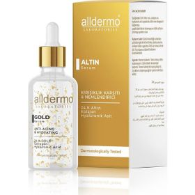 Alldermo Gold 30 ml Anti Aging Kırışıklık Karşıtı ve Nemlendirici Serum