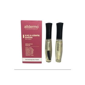 Alldermo Kaş + Kirpik 2'li Besleyici Bakım Serumu 10 ml