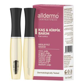 Alldermo Kaş + Kirpik 2'li Besleyici Bakım Serumu 10 ml
